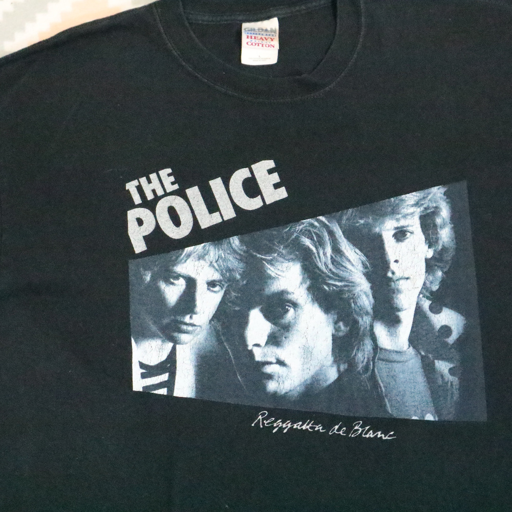Vintage 1979 THE POLICE Reggatta de Blanc Tee